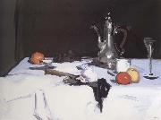 Samuel John Peploe Still Life with Coffee Pot France oil painting artist